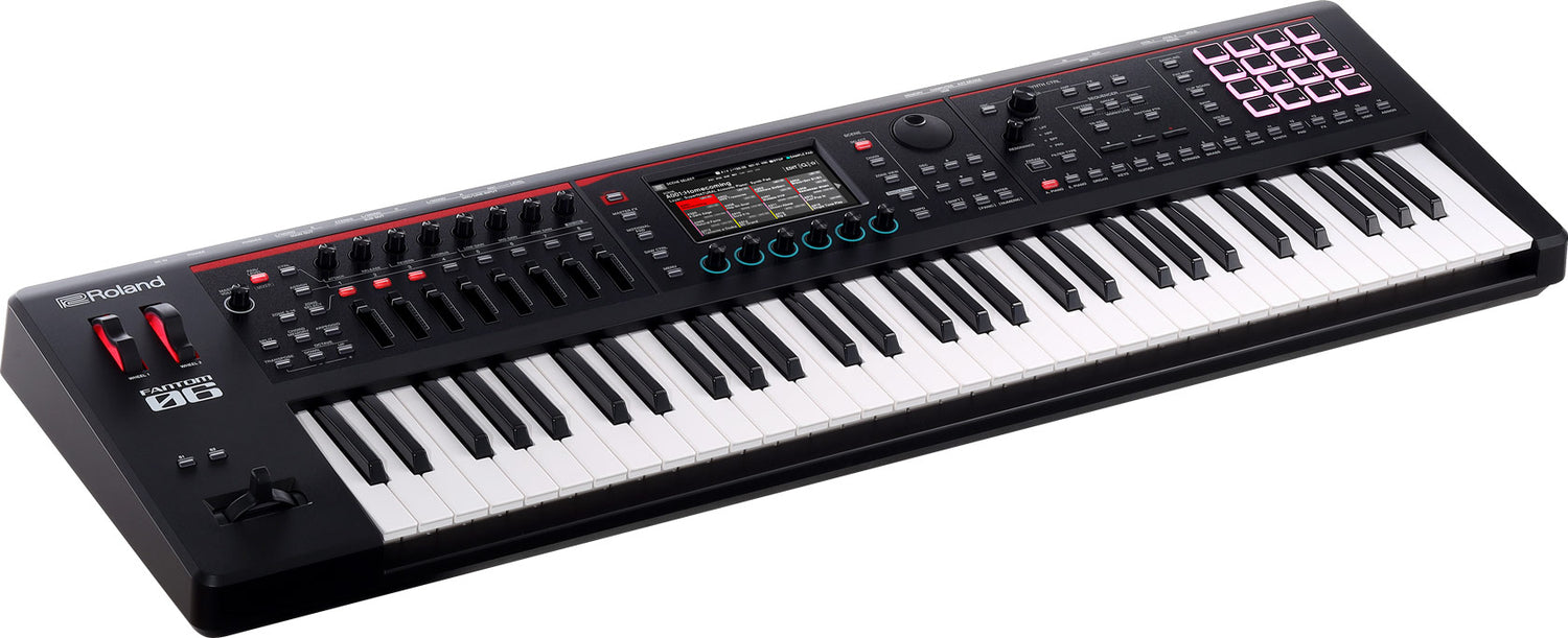 Roland Fantom-06 61 Synthesizer, black