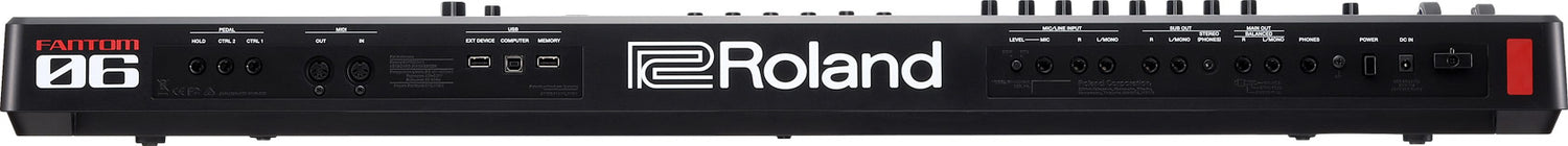 Roland Fantom-06 61 Synthesizer, black
