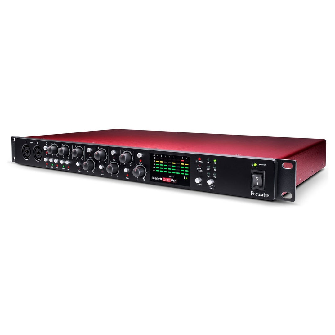 Focusrite Scarlett Octopre Microphones Preamp