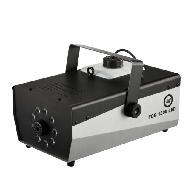 Light4Me FOG 1500 LED Machine à brouillard avec DMX
