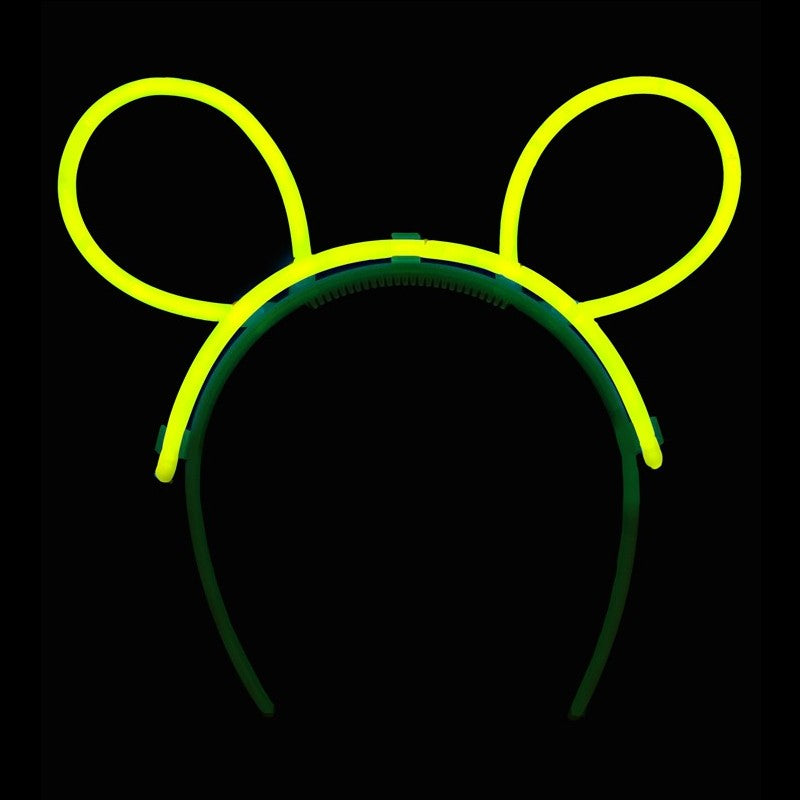 Glowstick bunny ears