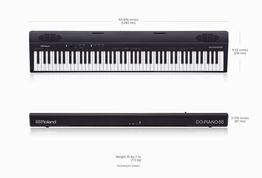 Roland GO:PIANO88PX Clavier (Noir)