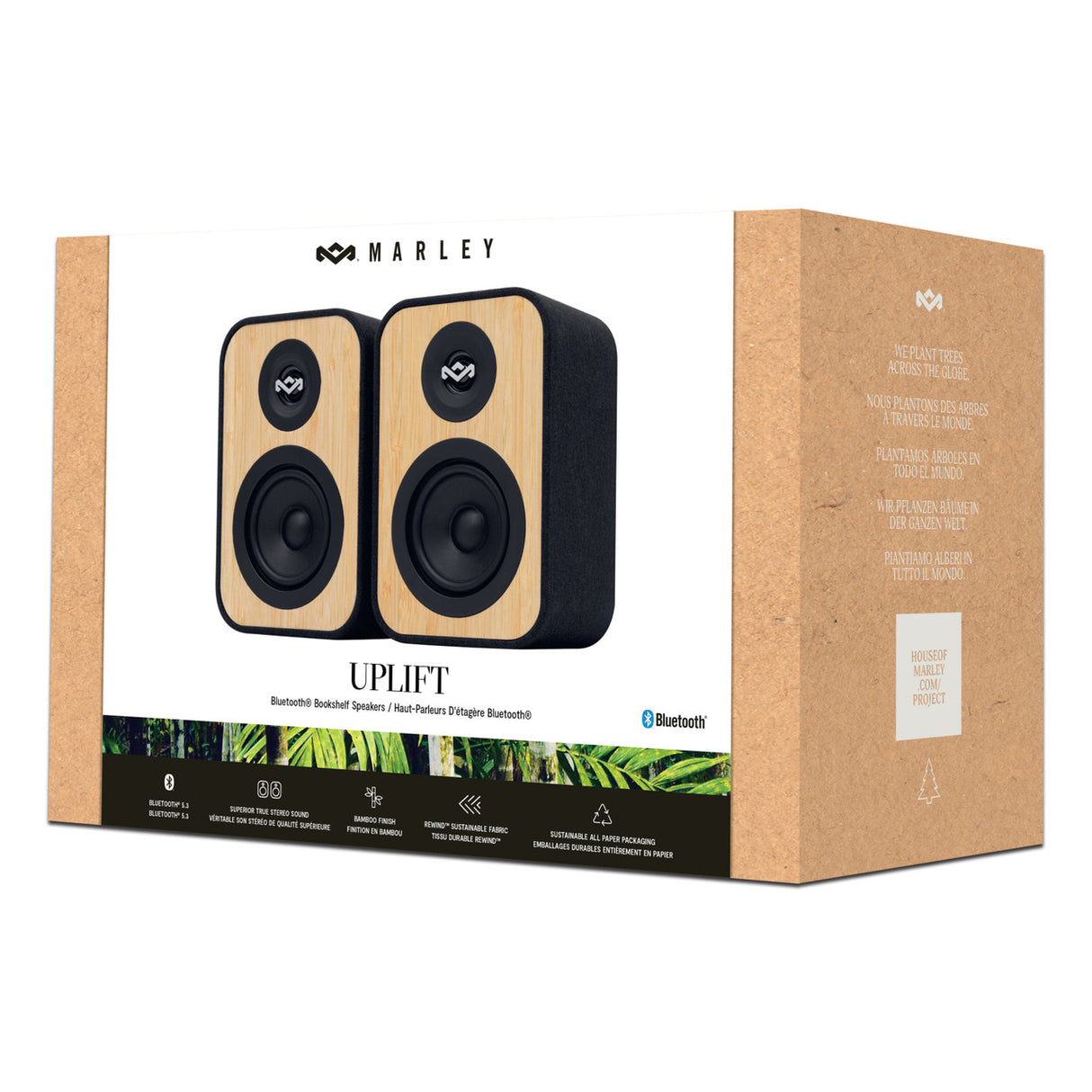 Ensemble d'enceintes Bluetooth Marley Duo