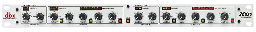 DBX 266XS 2-kanals Compresseur/Gate
