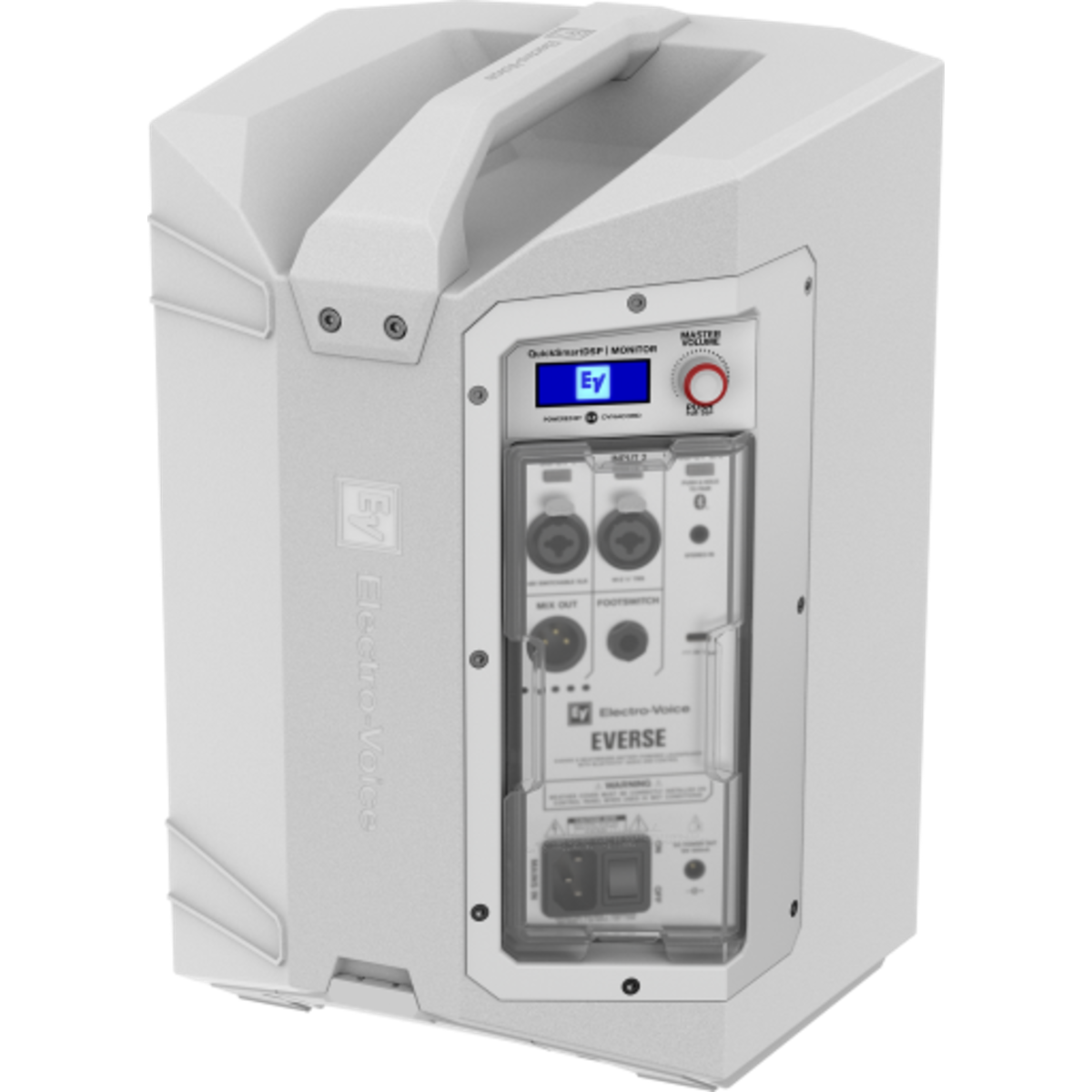 Electro-Voice EV 8 Batterie en haut blanc