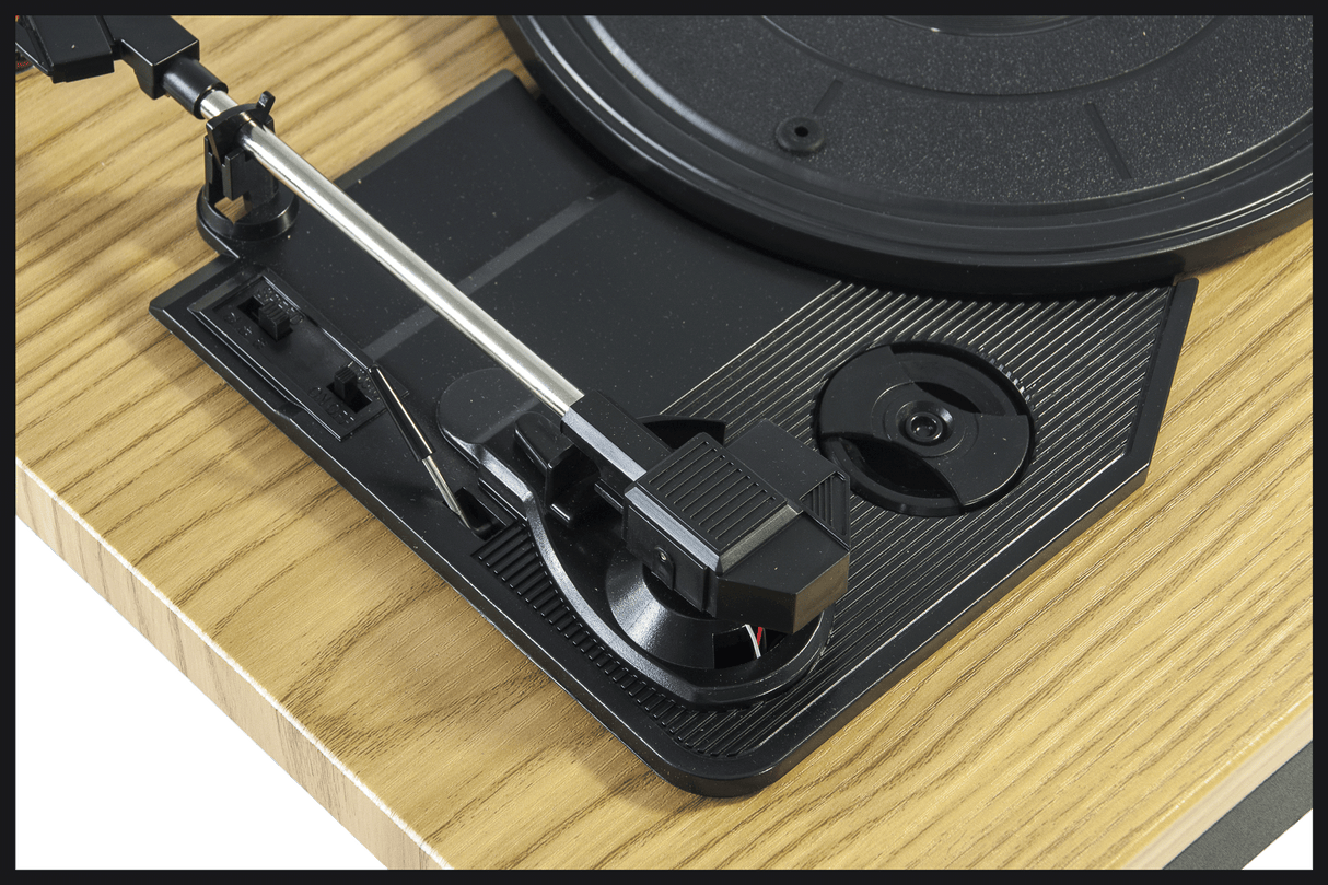Madison Turntable w. USB & Bluetooth (Wood)