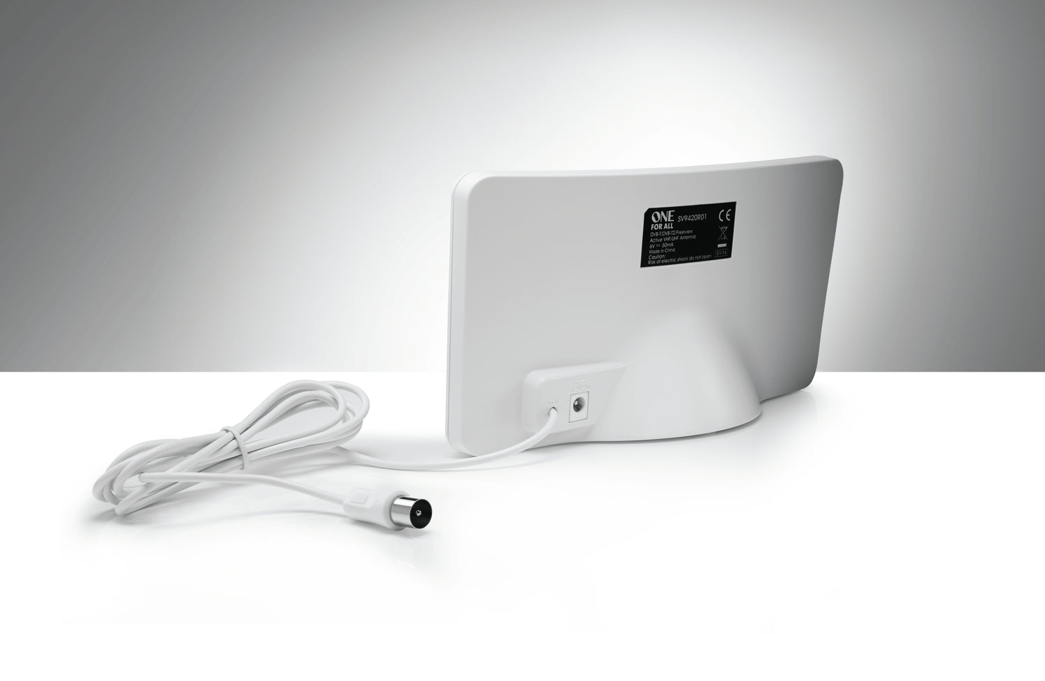 TV and DAB+ antenna - Indoor - white