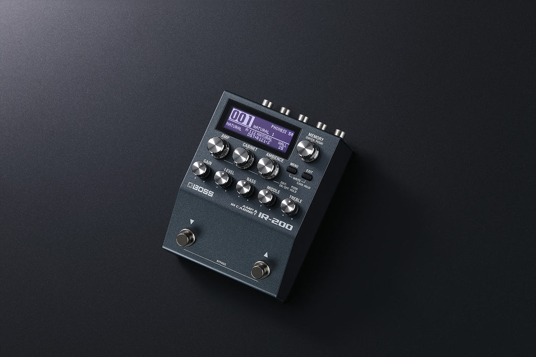Boss IR-200 Pédale Simulateur d'Ampli pour Guitare