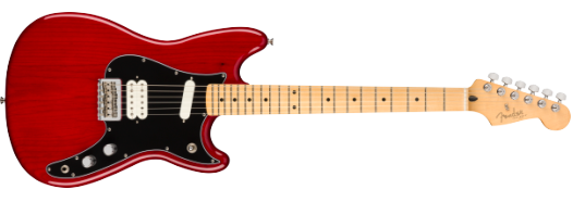 Fender Player Duo-Sonic Guitare électrique (Crimson Red Transparent)