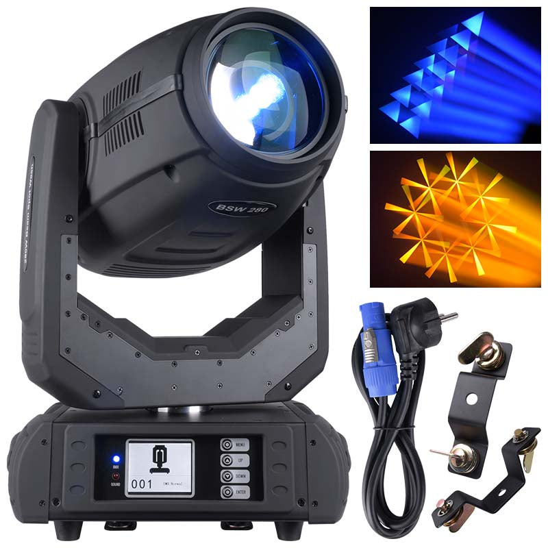 LIGHT4ME BSW 280 moving head beam spot wash lampe à décharge hybride