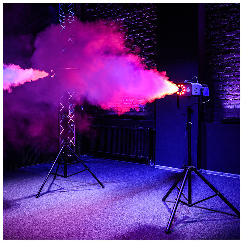 Light4Me Fog 1200 LED Machine à brouillard 1200W avec RGB LED & DMX