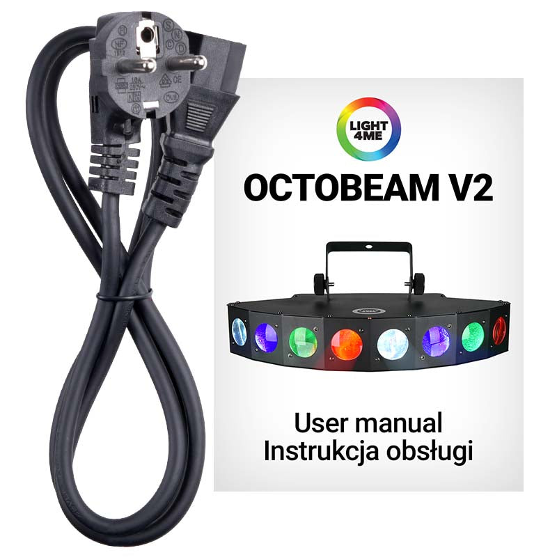 Light4Me OCTOBEAM V2 RGBW LED 8x5W