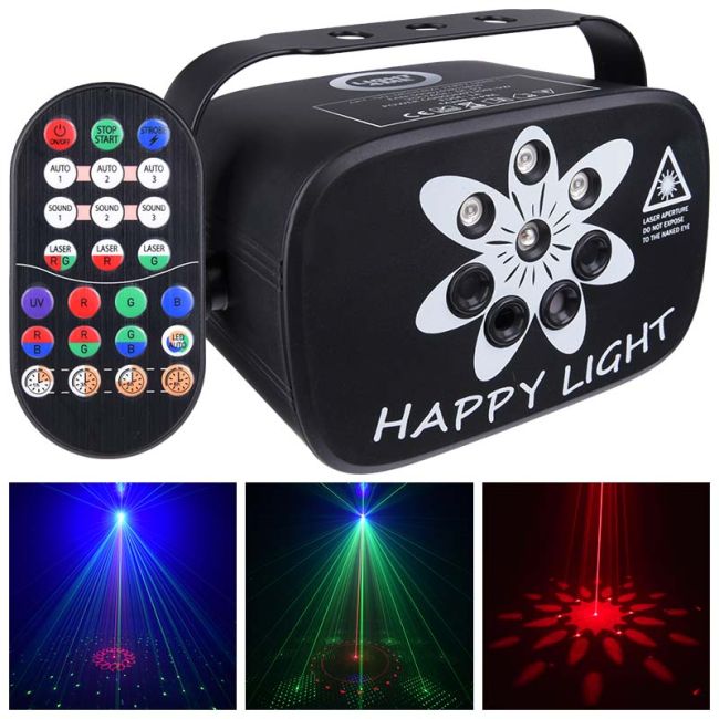 LIGHT4ME PARTY LIGHT 1 LED-effet éclairage disco
