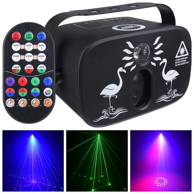 LIGHT4ME PARTY LIGHT 2 effet LED éclairage disco