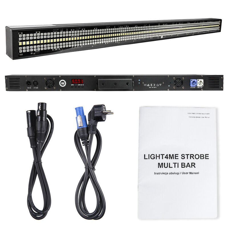 Light4Me Strobe Multi Bar LED – RGB+CW Strobe et blinder