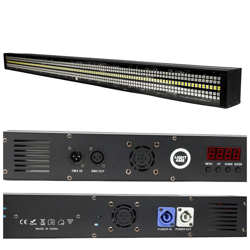 Light4Me Strobe Multi Bar LED – RGB+CW Strobe et blinder