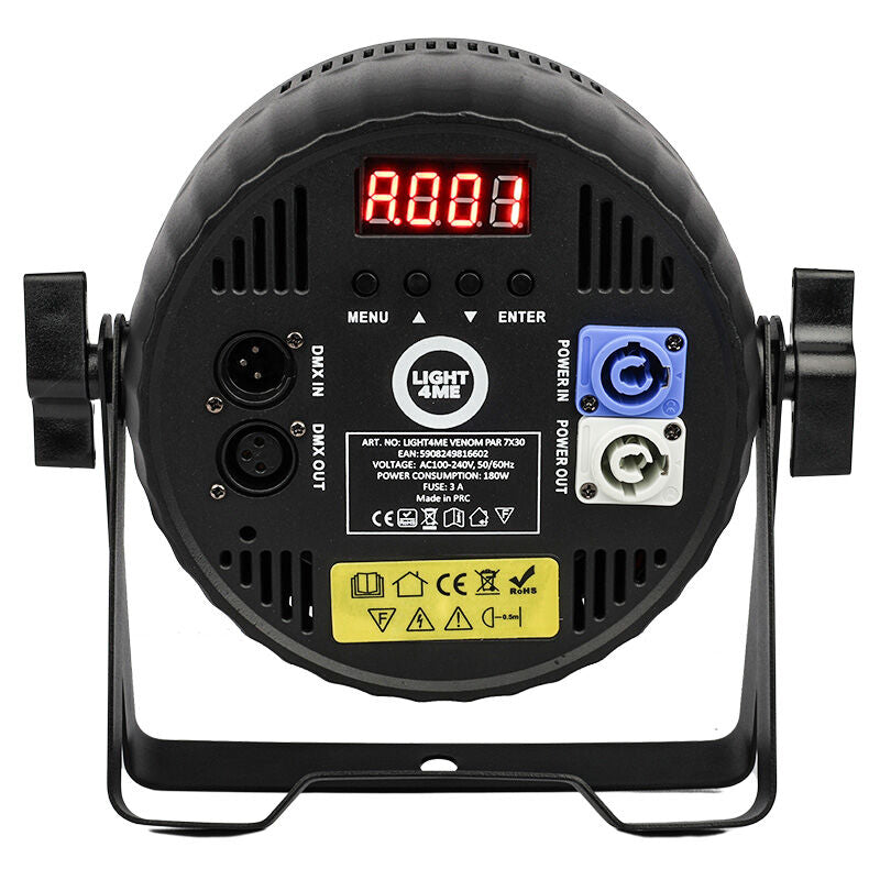EUROLITE Venom PAR 7X30W RGBW