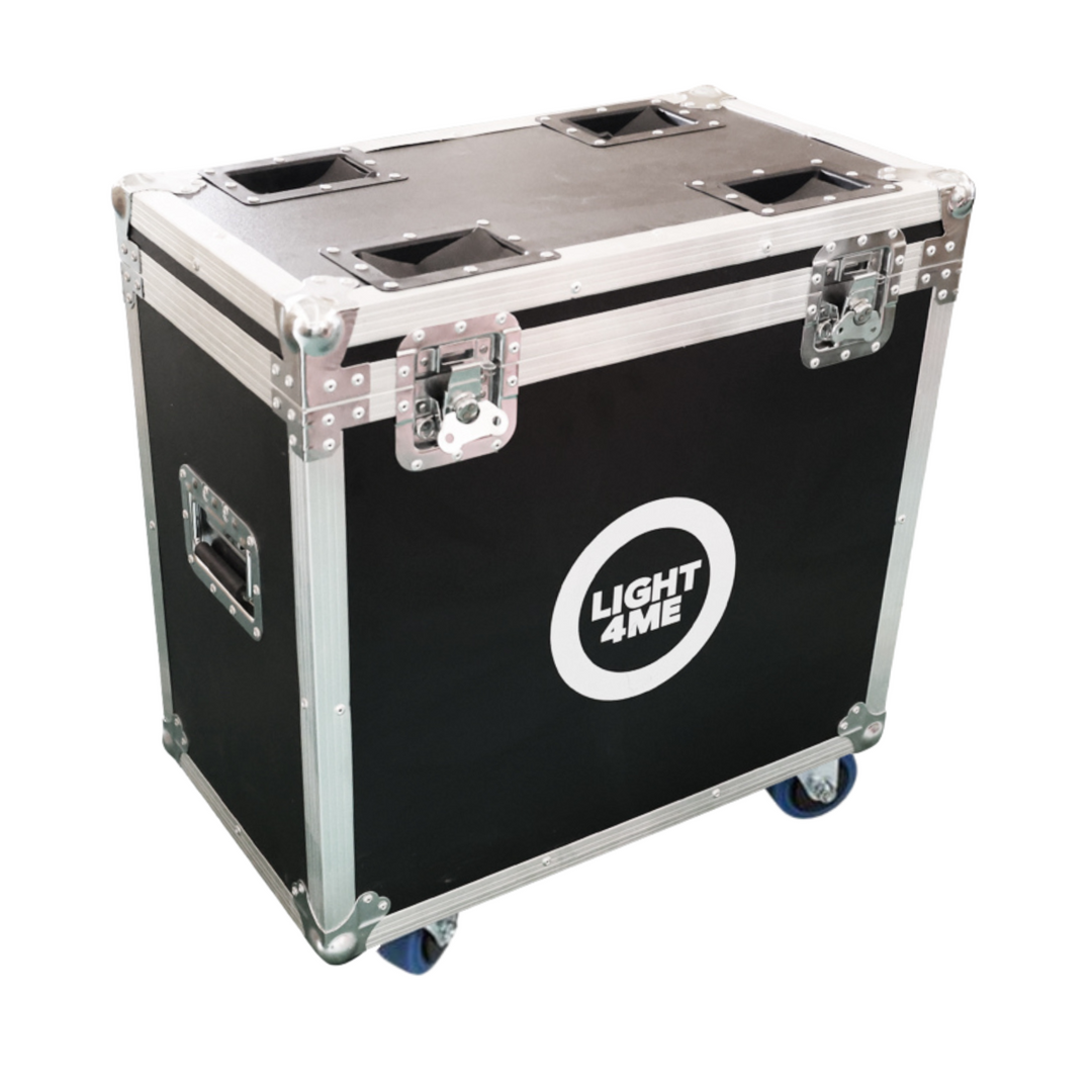 Flightcase pour 2 x Light4Me 12R Smart Beam
