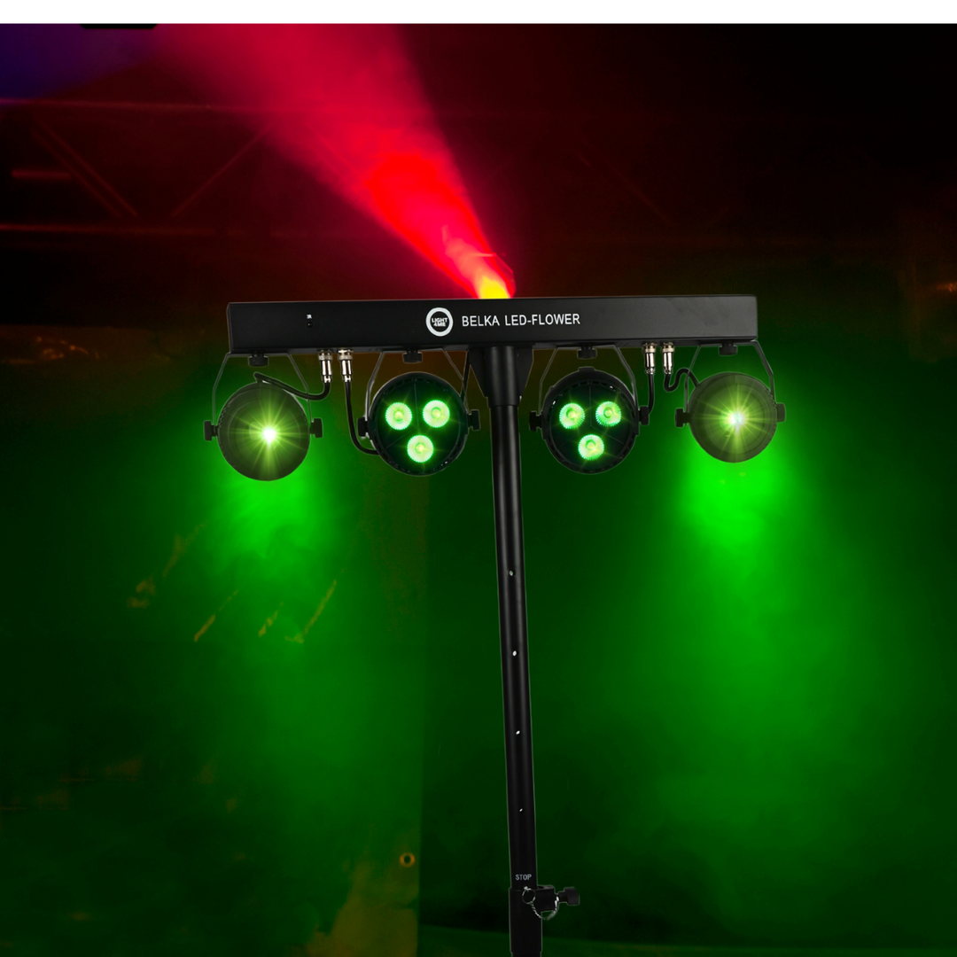 Light4Me T-BAR LED Flower & projecteurs Par
