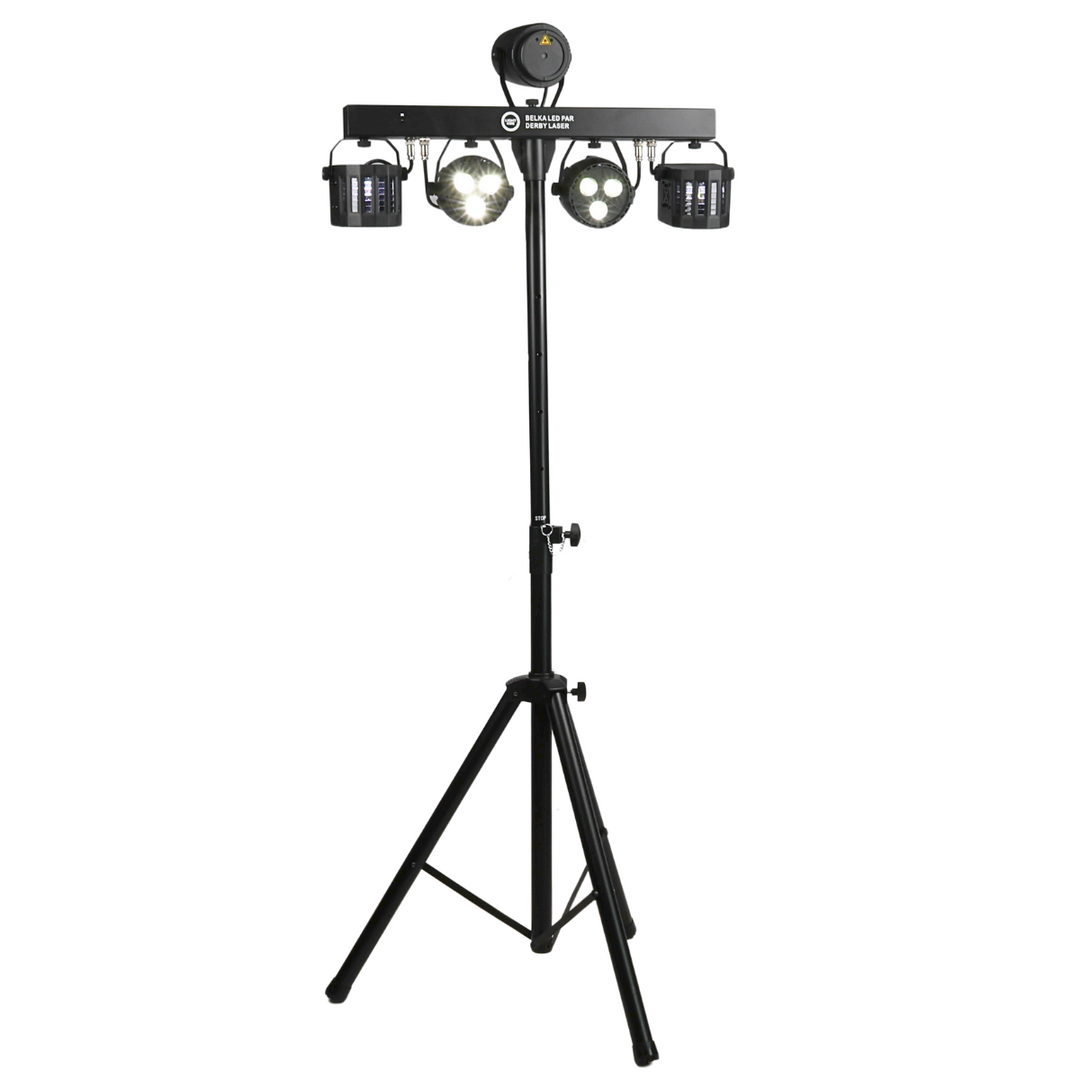 Light4Me T-Bar LED projecteur Derby Laser MultiBar