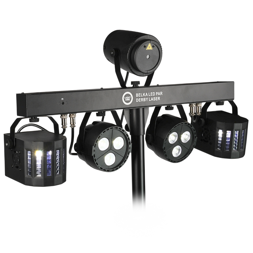 Light4Me T-Bar LED projecteur Derby Laser MultiBar