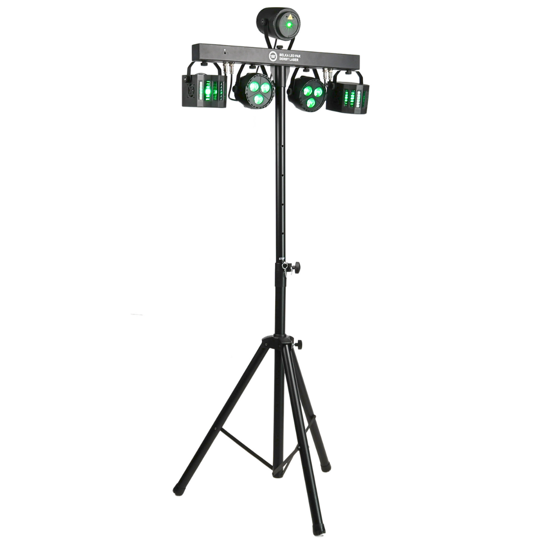 Light4Me T-Bar LED projecteur Derby Laser MultiBar