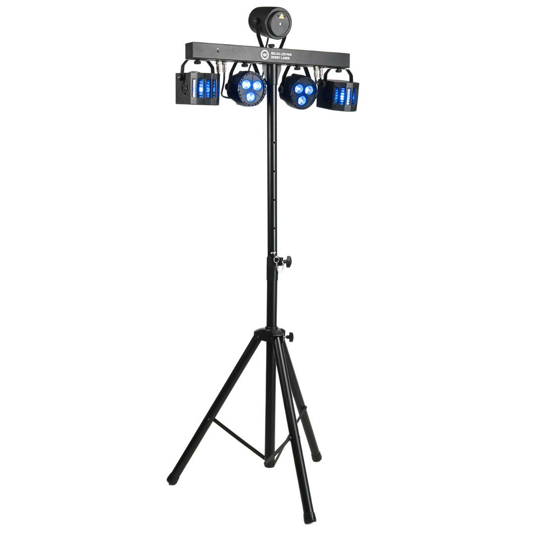 Light4Me T-Bar LED projecteur Derby Laser MultiBar