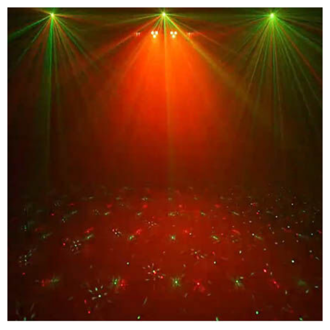 Light4Me T-Bar LED projecteur Derby Laser MultiBar