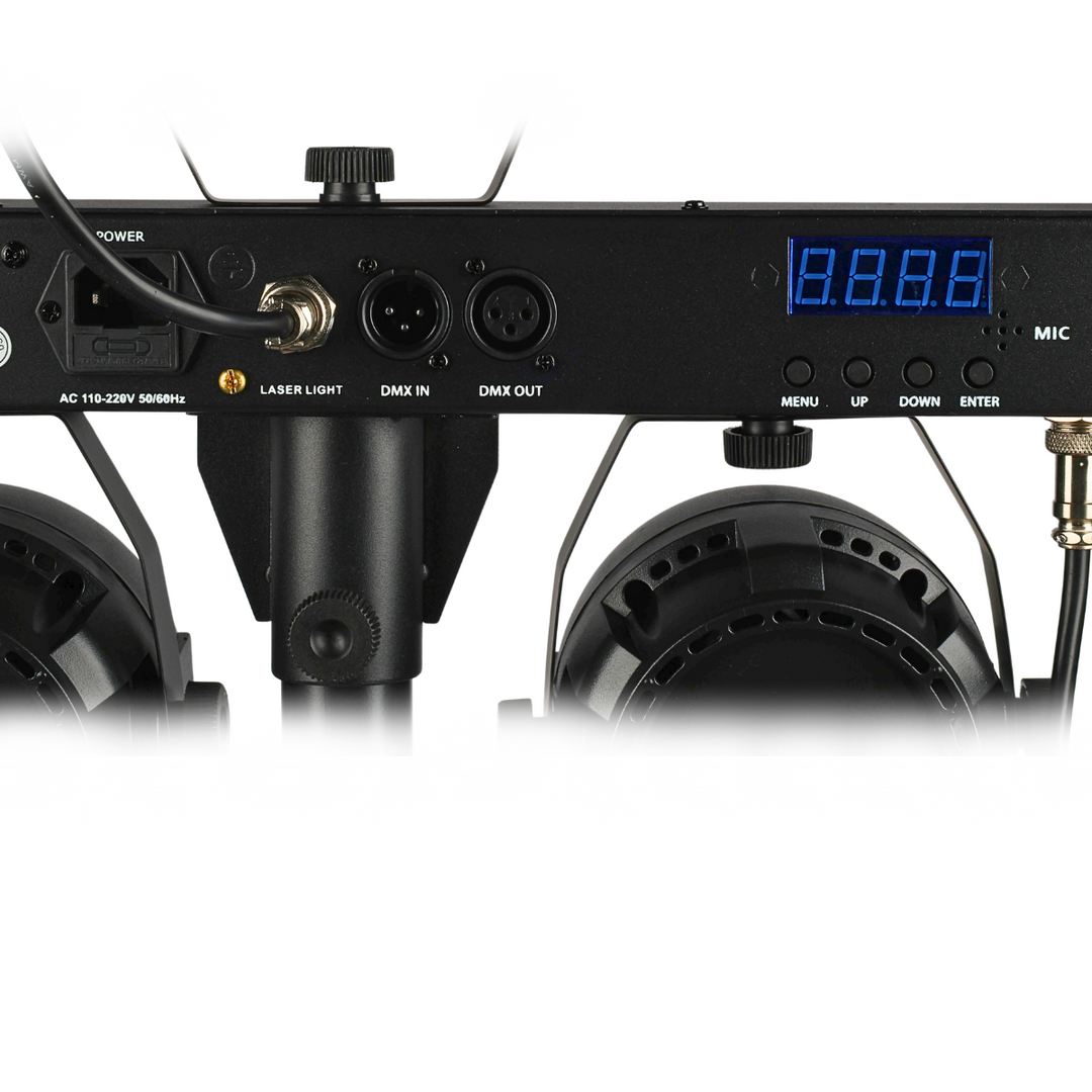 Light4Me T-Bar LED projecteur Derby Laser MultiBar