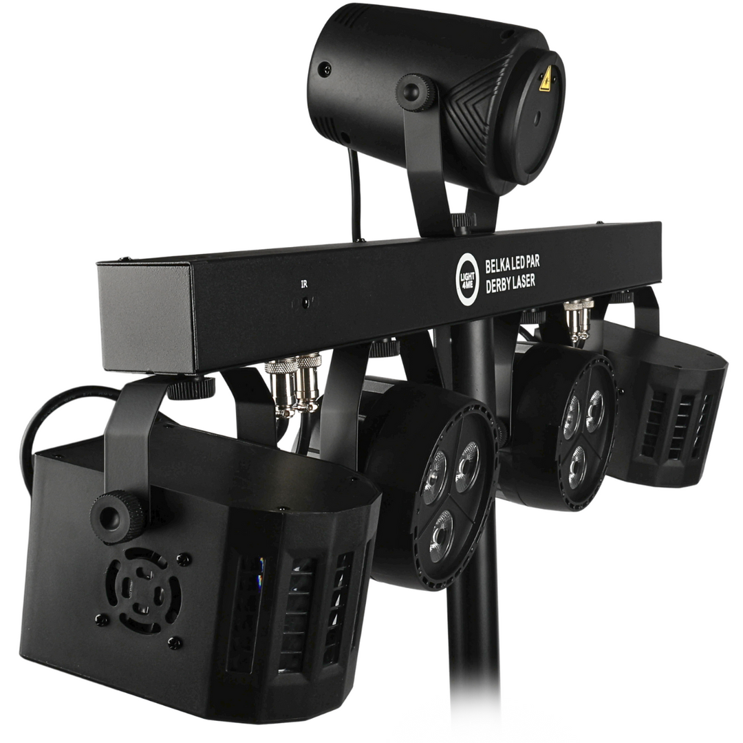 Light4Me T-Bar LED projecteur Derby Laser MultiBar
