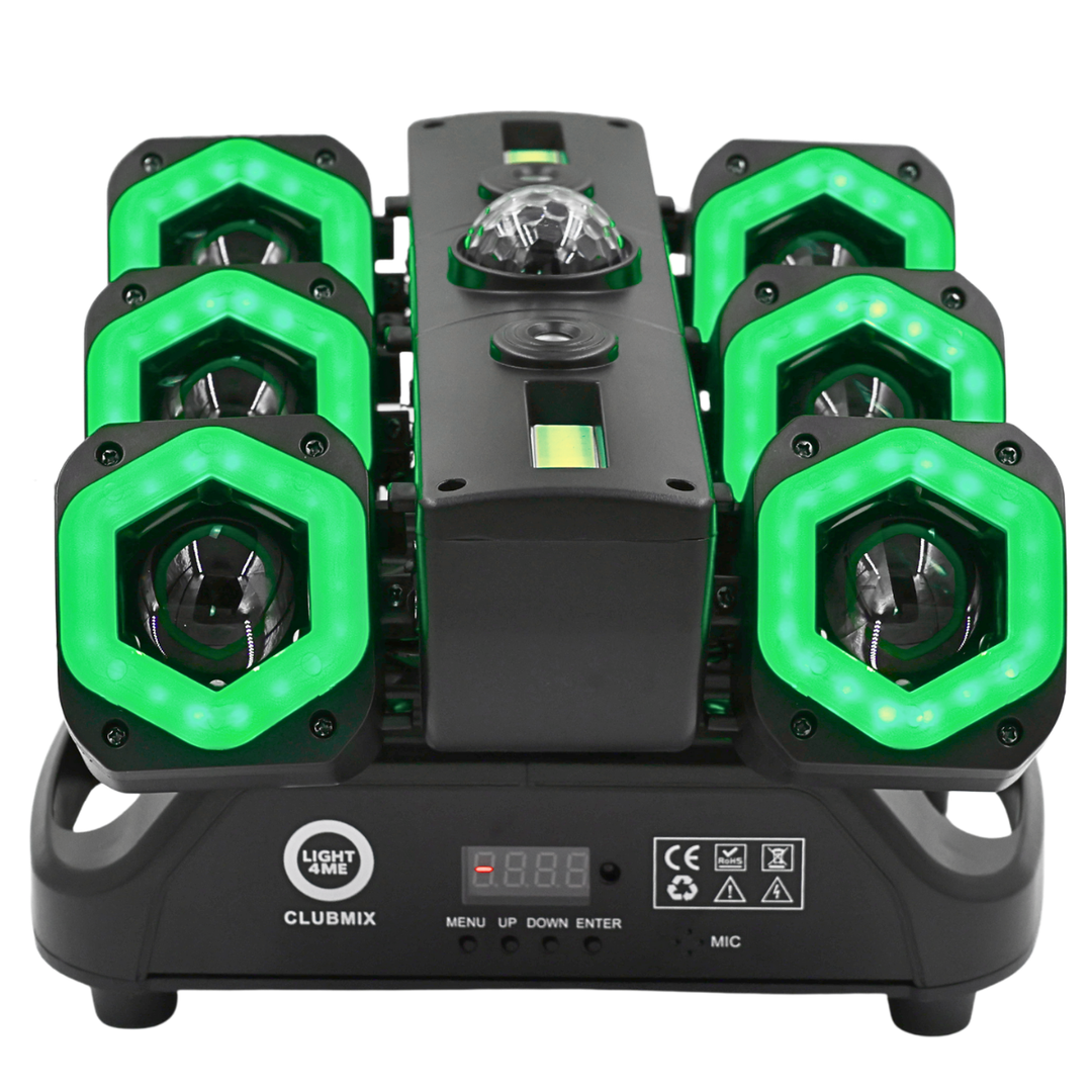 Light4Me CLUBMIX Multi-effet LED 6-en-1