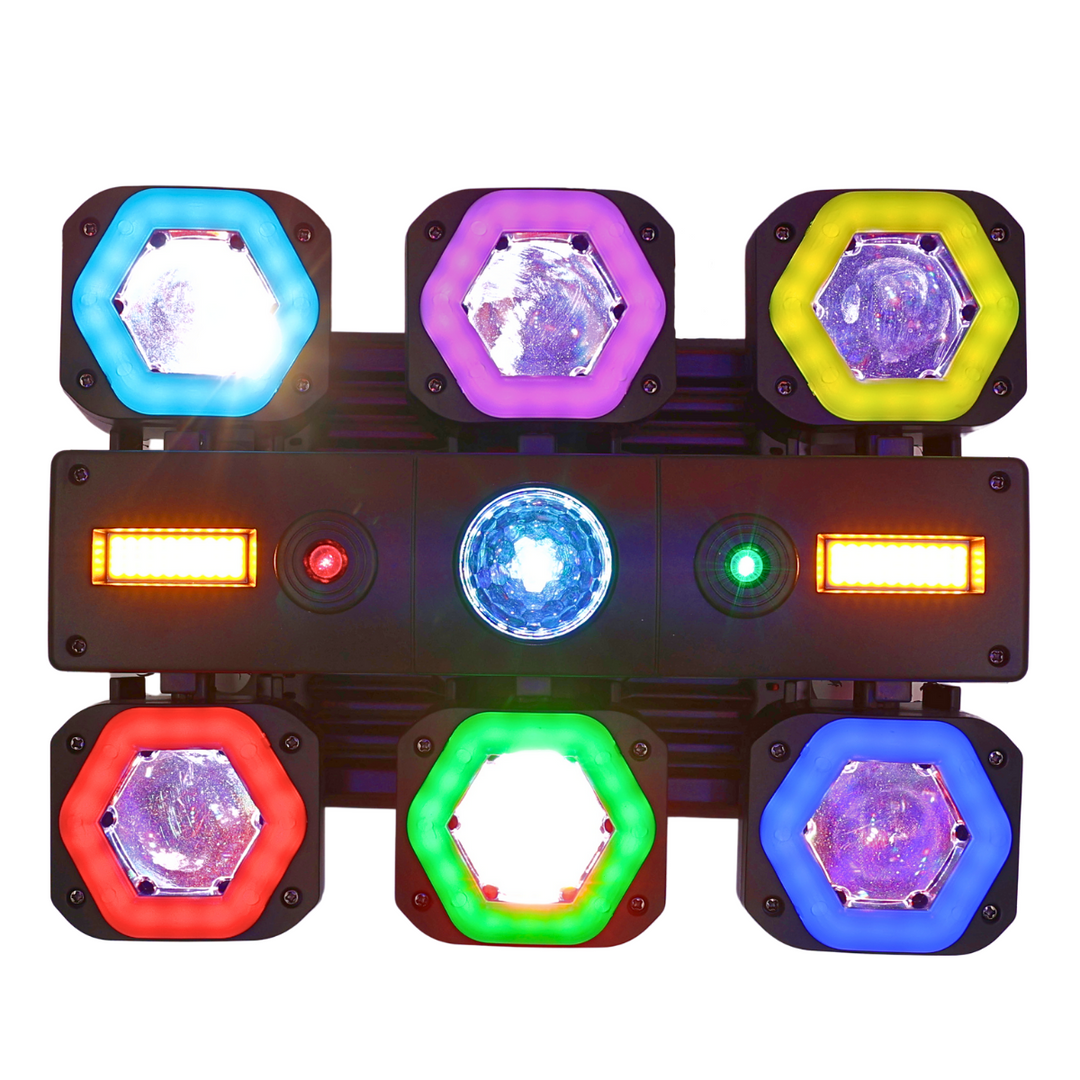 Light4Me CLUBMIX Multi-effet LED 6-en-1