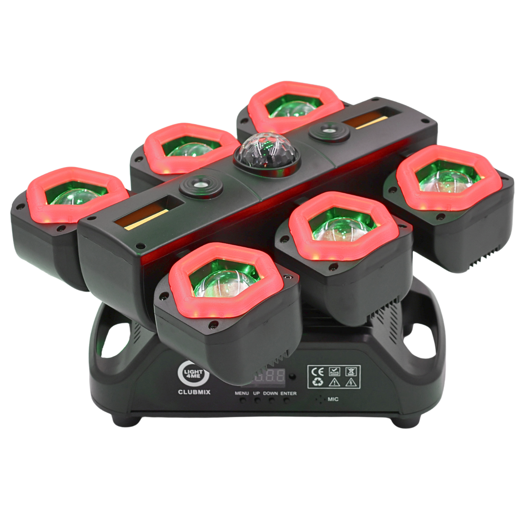 Light4Me CLUBMIX Multi-effet LED 6-en-1