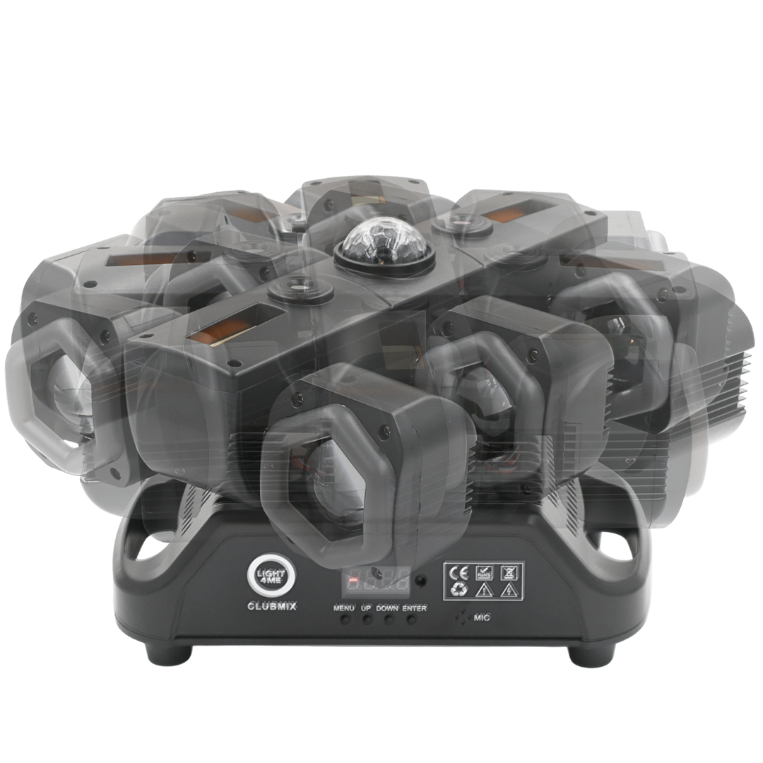 Light4Me CLUBMIX Multi-effet LED 6-en-1