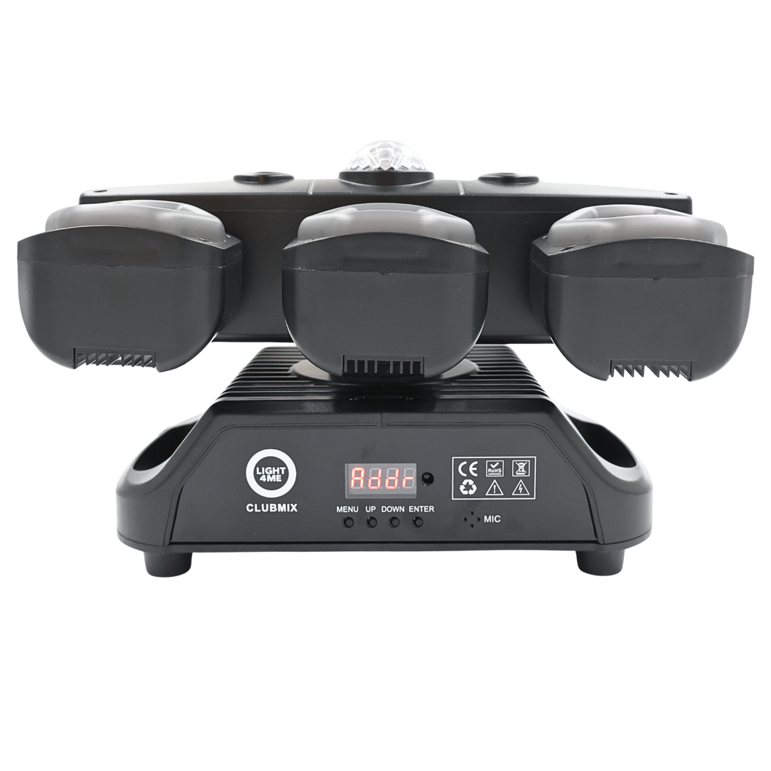 Light4Me CLUBMIX Multi-effet LED 6-en-1
