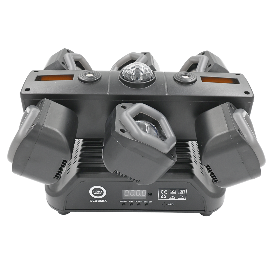 Light4Me CLUBMIX Multi-effet LED 6-en-1