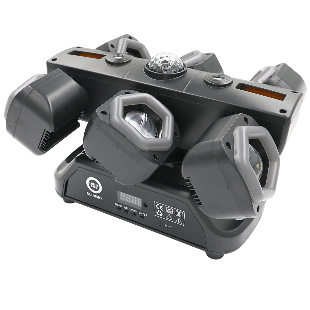 Light4Me CLUBMIX Multi-effet LED 6-en-1