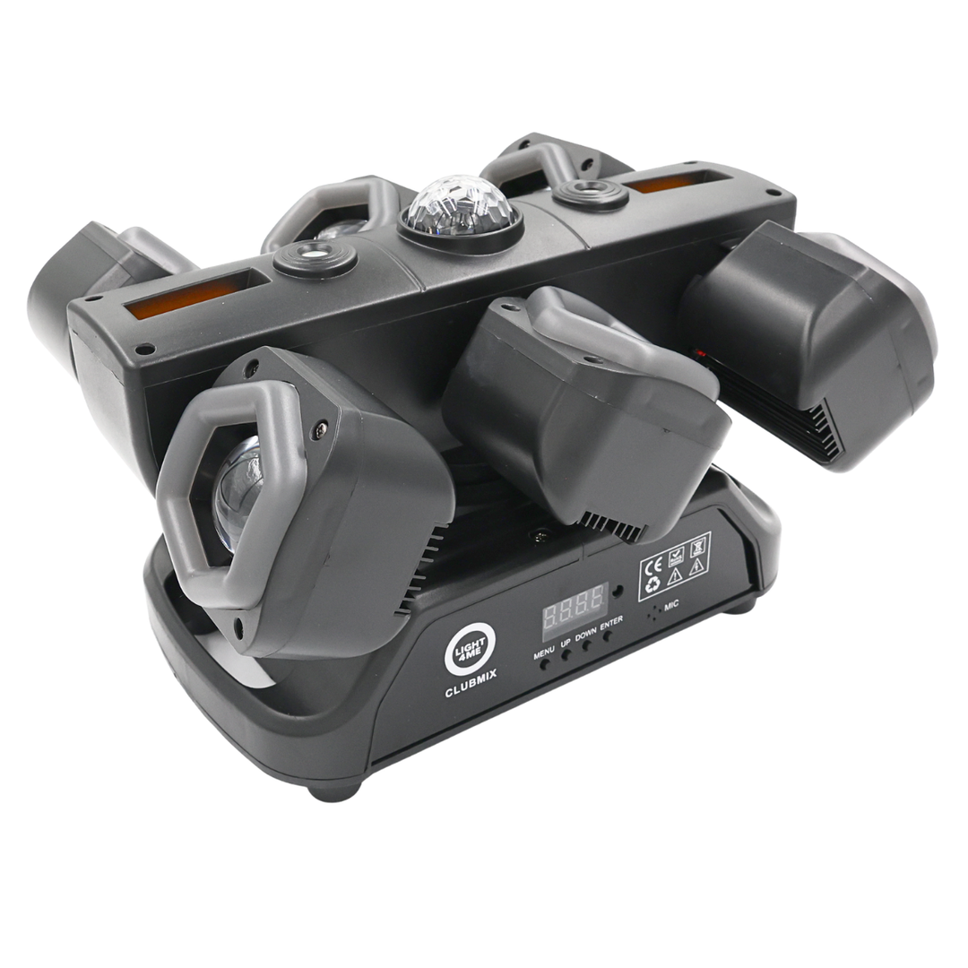 Light4Me CLUBMIX Multi-effet LED 6-en-1