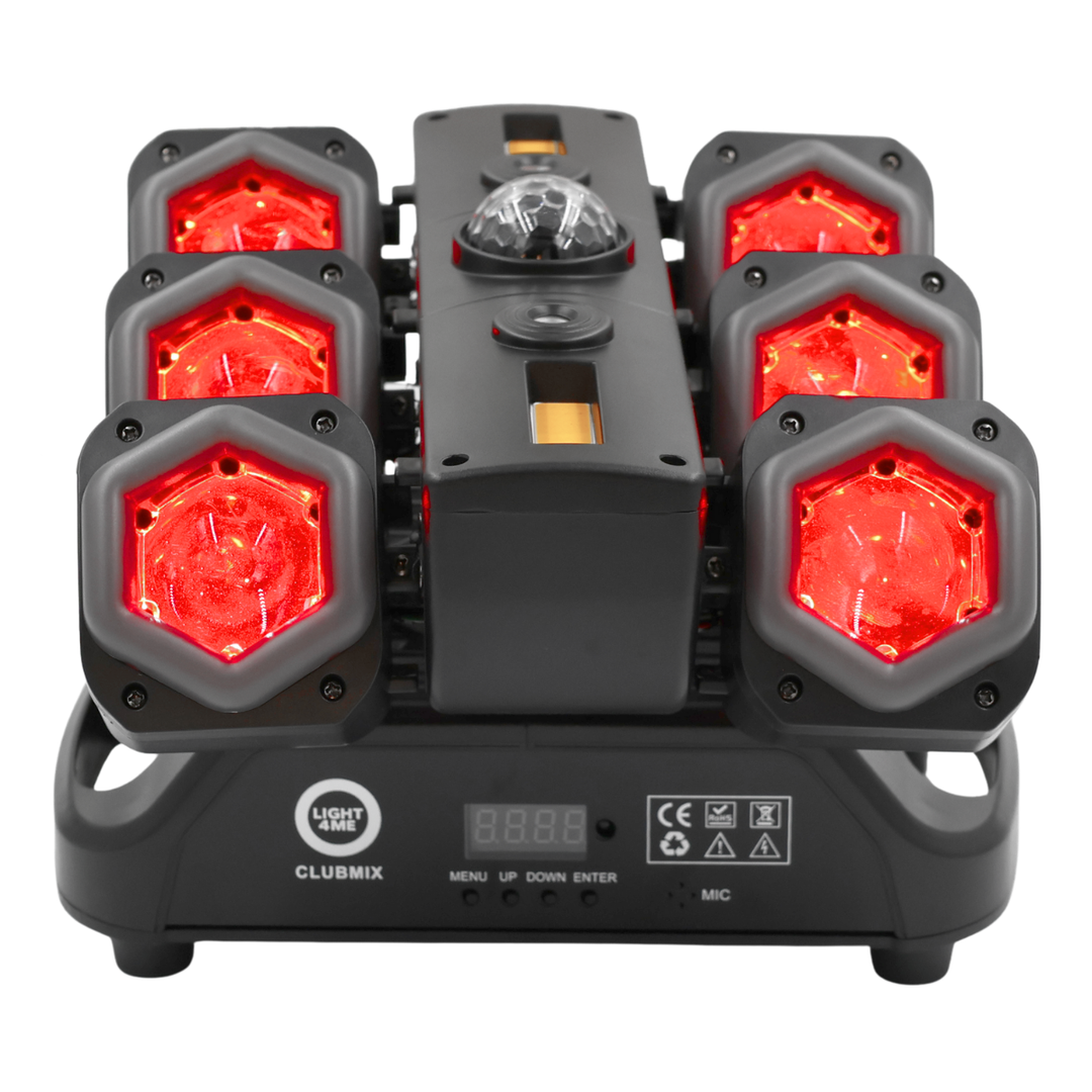 Light4Me CLUBMIX Multi-effet LED 6-en-1