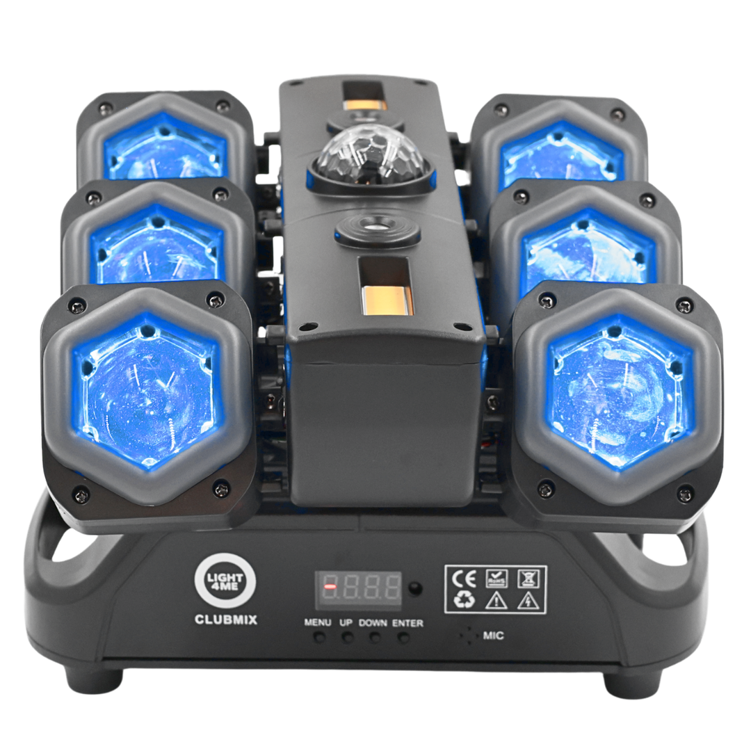 Light4Me CLUBMIX Multi-effet LED 6-en-1