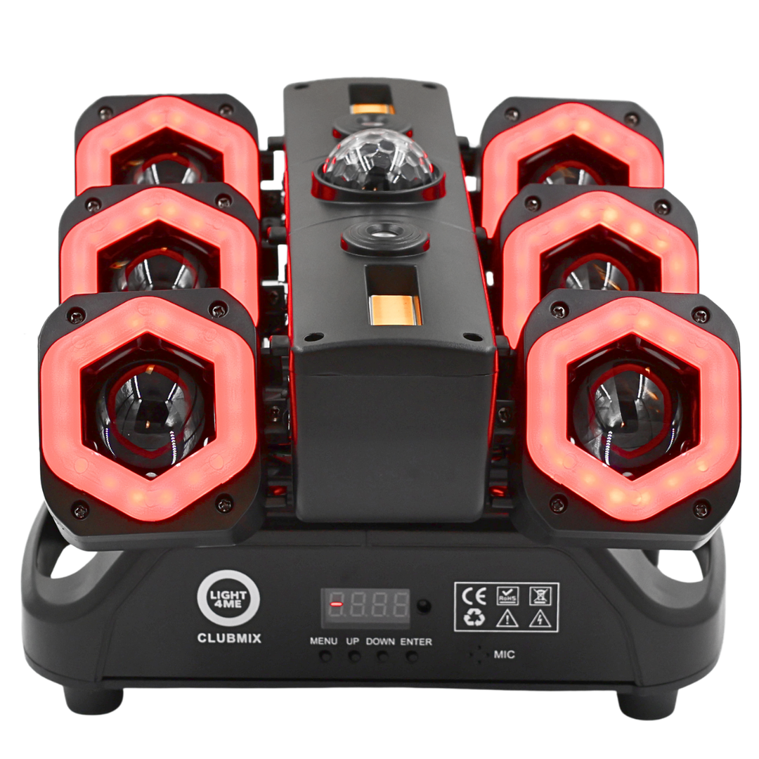 Light4Me CLUBMIX Multi-effet LED 6-en-1