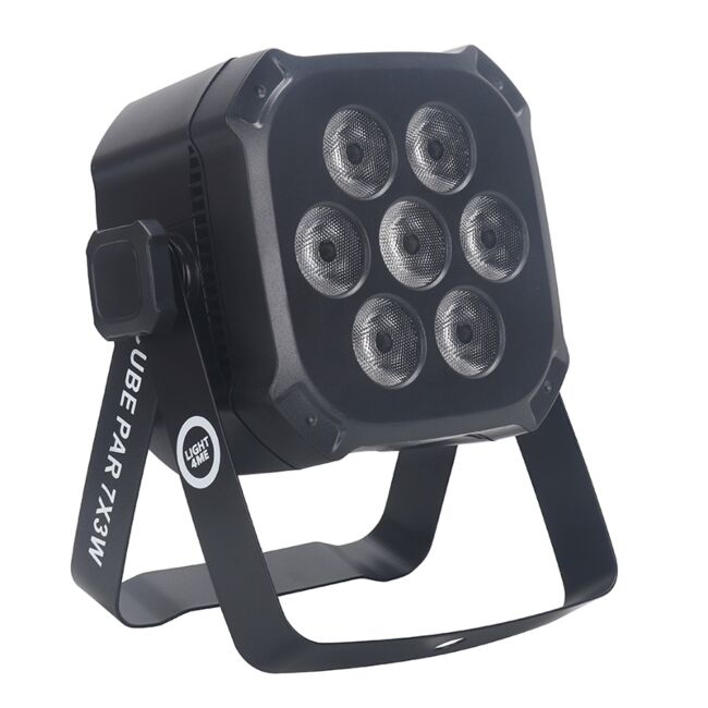 Light4Me Cube PAR 7x3W RGB LED Par Spot