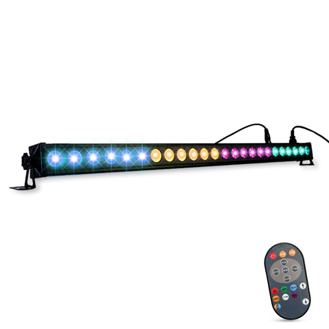 LIGHT4ME DECO BAR 24 RGBA Bande lumineuse IR