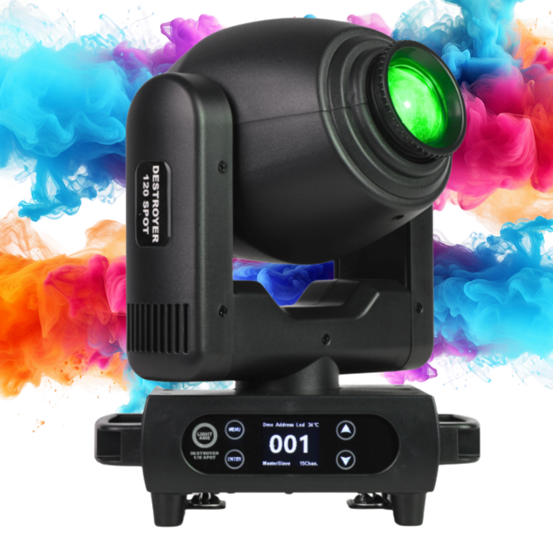 Light4Me Destroyer 120 W Spot Tâtes Mobiles LED