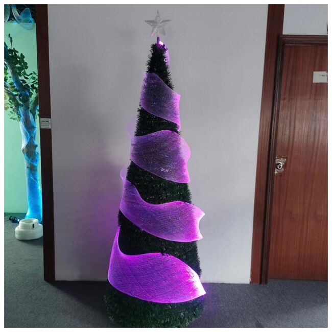 LIGHT4ME FIBRE 10 fiberoptisk mesh + baggrundsbelysning