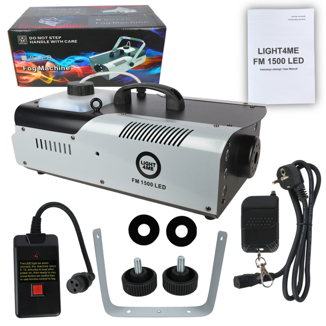 LIGHT4ME FM 1500 LED machine à brouillard