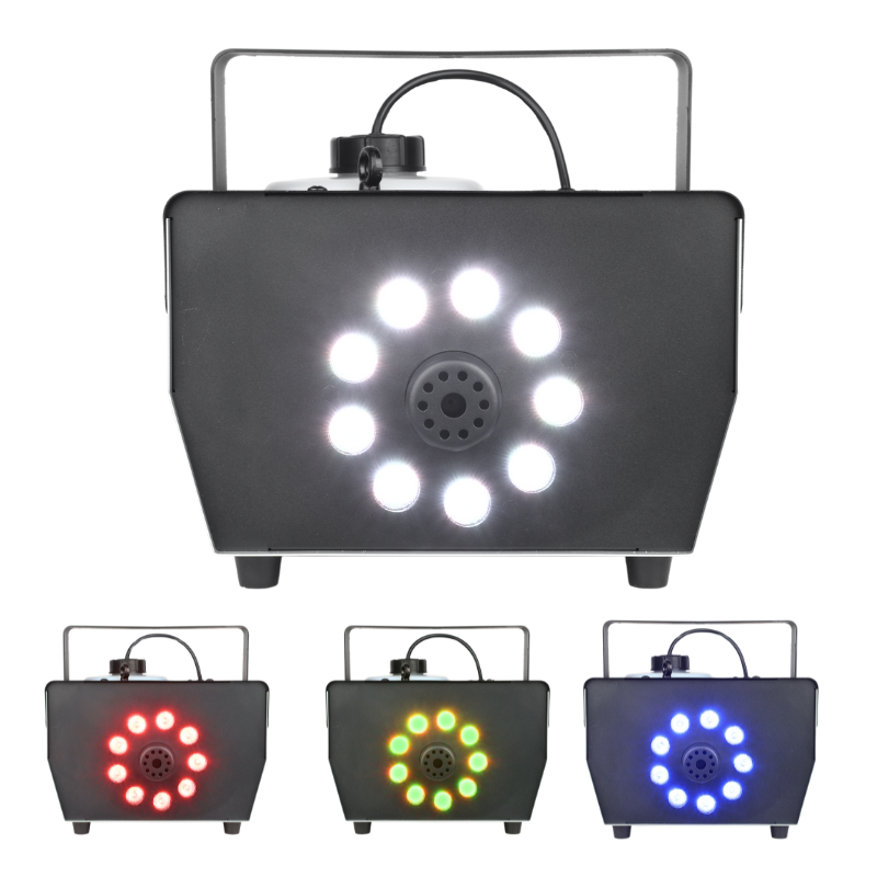 Light4Me FOG 1500 LED Machine à brouillard avec DMX