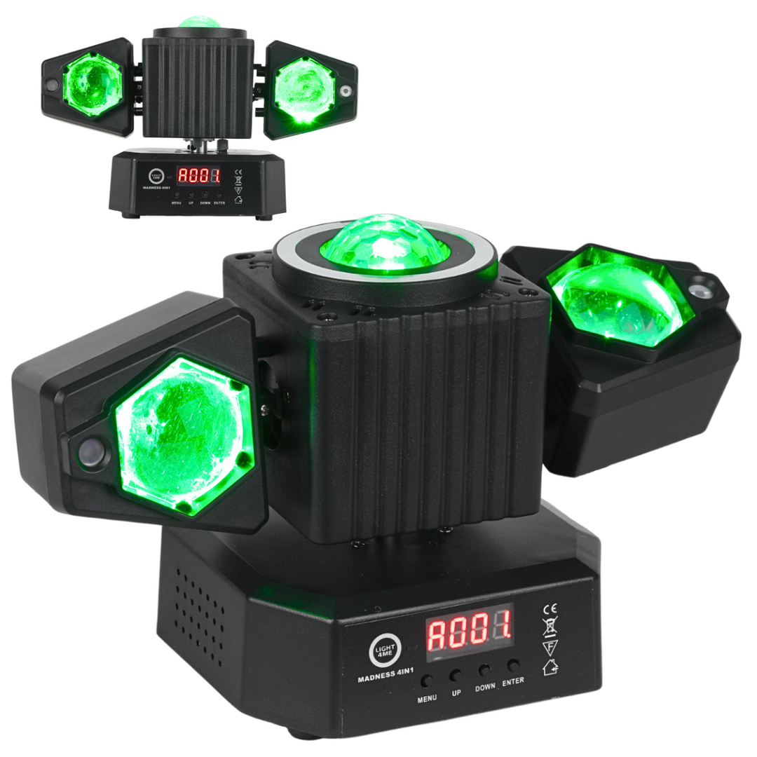 Light4Me Madness 4IN1 effet lumineux