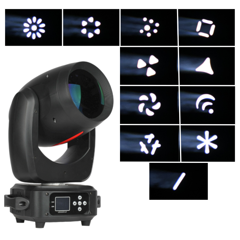 LIGHT4ME RED LINE BEAM 120W LED moving head axe