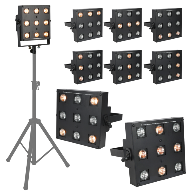 LIGHT4ME SOLPANEL éclairage halogène aveuglant